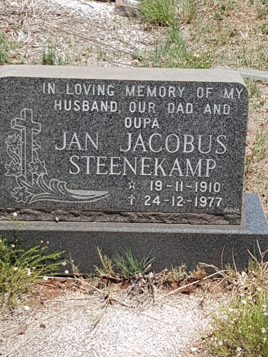 STEENEKAMP Jan Jacobus 1910-1977