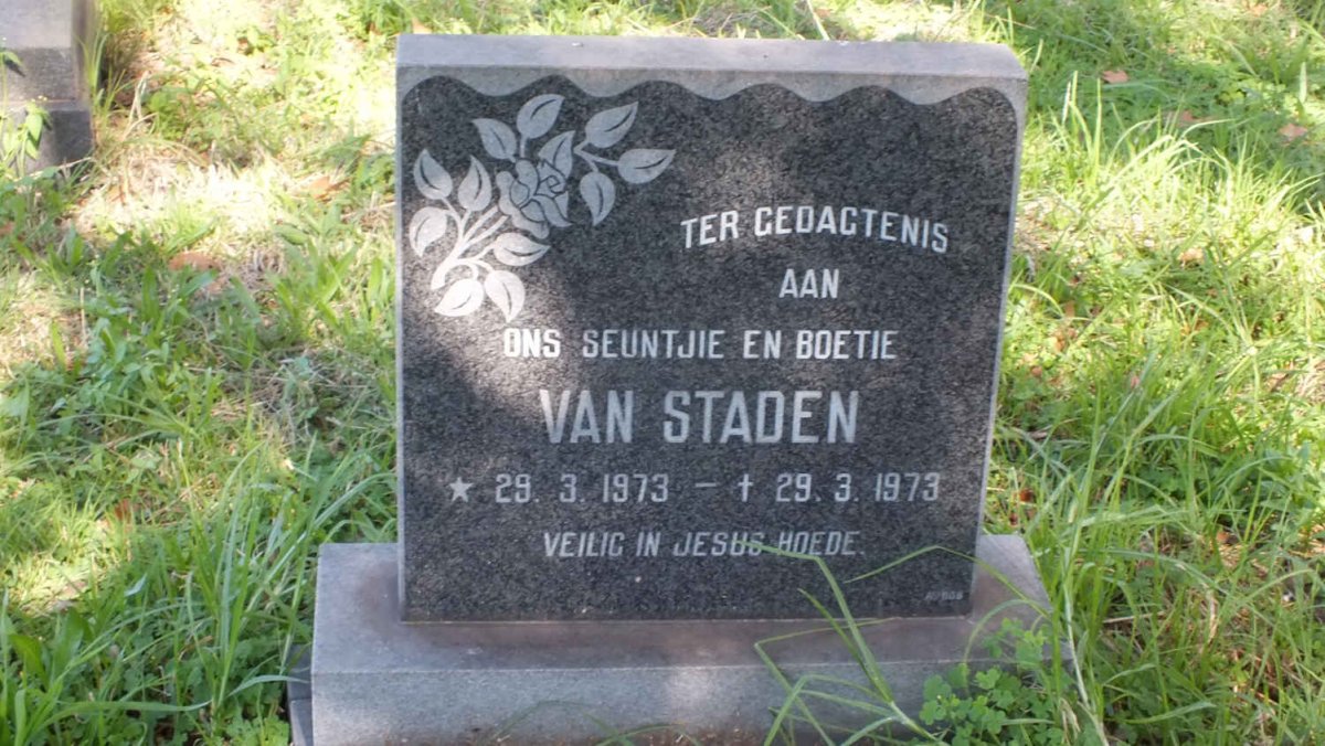 STADEN Baba, van 1973-1973