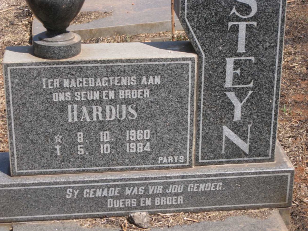 STEYN Hardus 1960-1984
