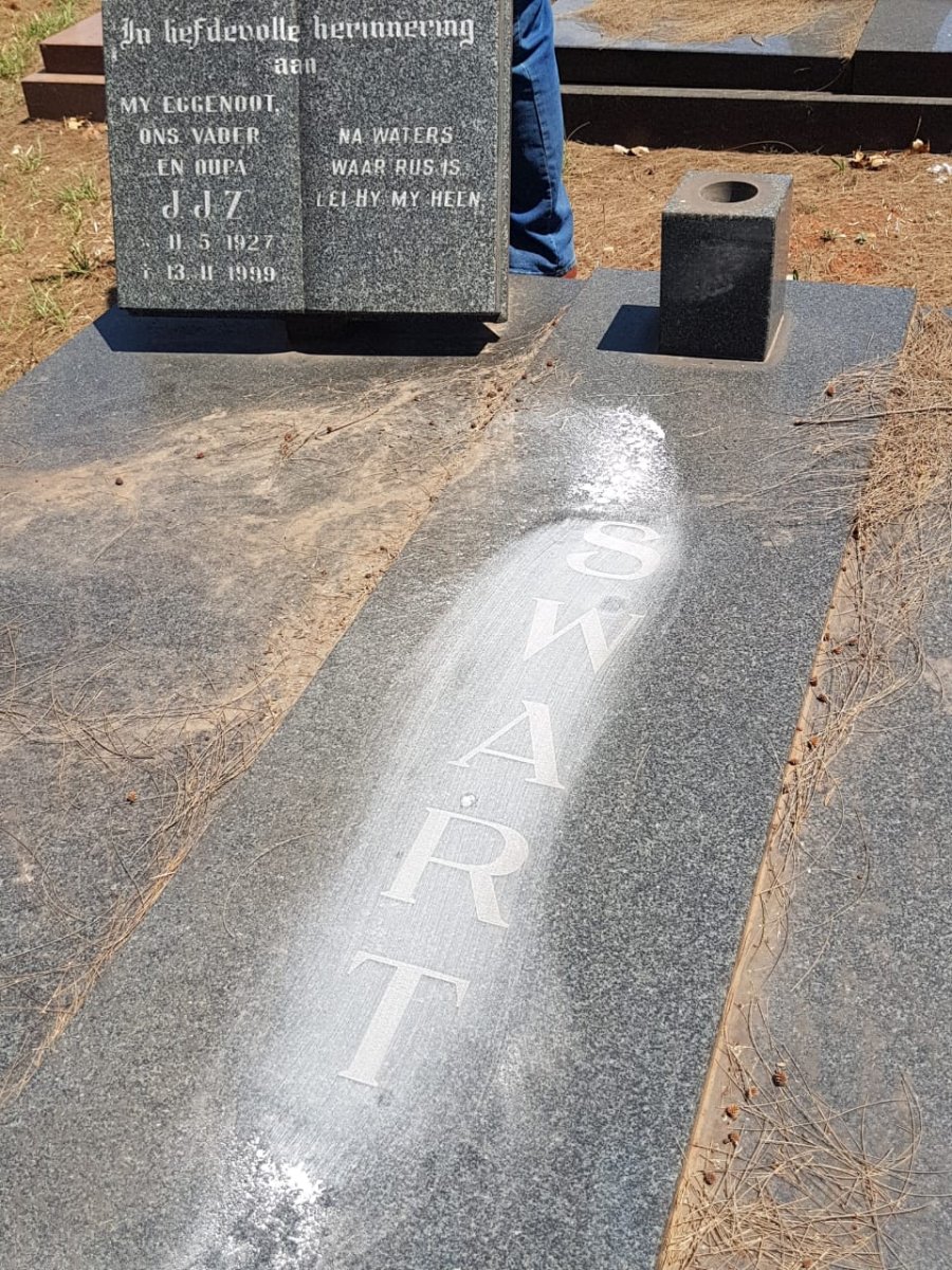 SWART J.J.Z. 1927-1999