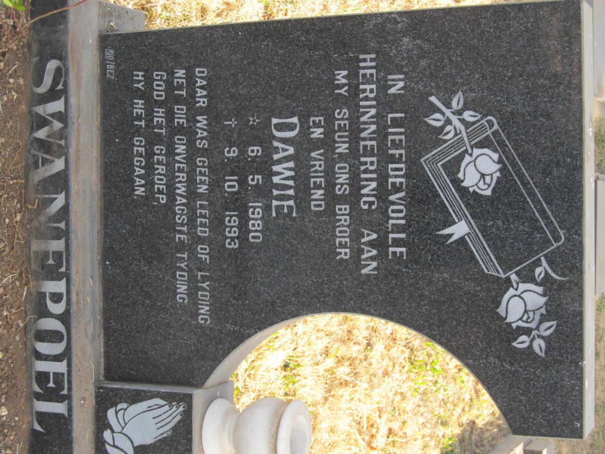 SWANEPOEL Gawie 1956-2012 :: SWANEPOEL Dawie 1980-1993 