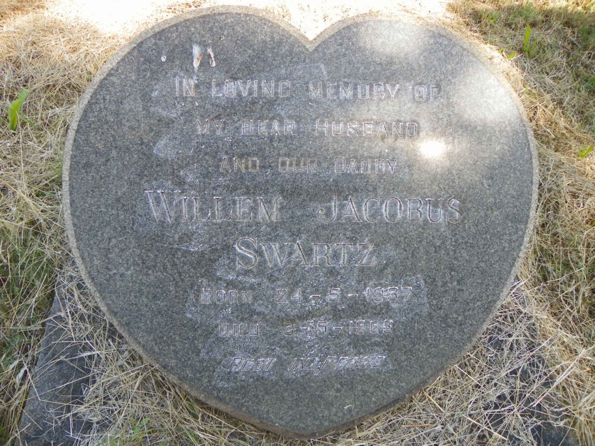 SWARTZ Willem Jacobus 1937-1963