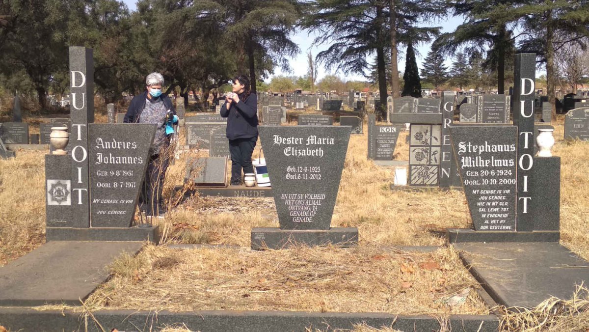 TOIT Stephanus Wilhelmus, du 1924-2000 &amp; Hester Maria Elizabeth 1925-2012