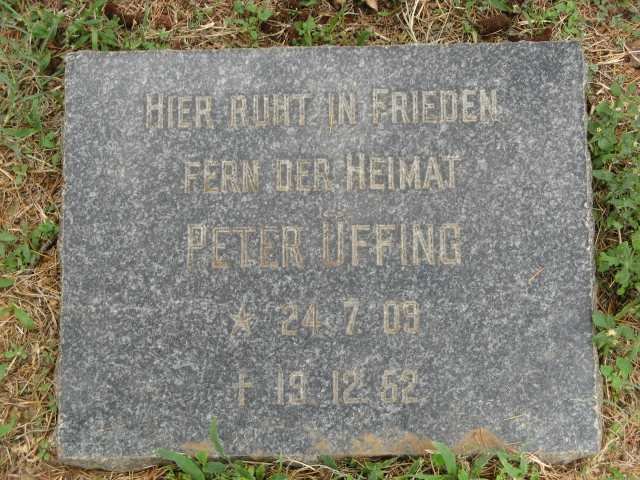 UFFING Peter 1909-1952