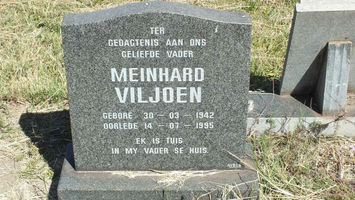 VILJOEN Meinhard 1942-1995