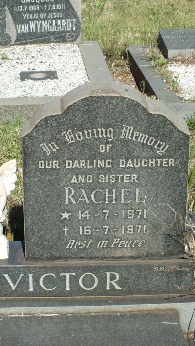 VICTOR Rachel 1971-1971