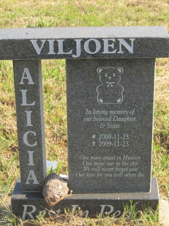 VILJOEN Alicia 2009-2009