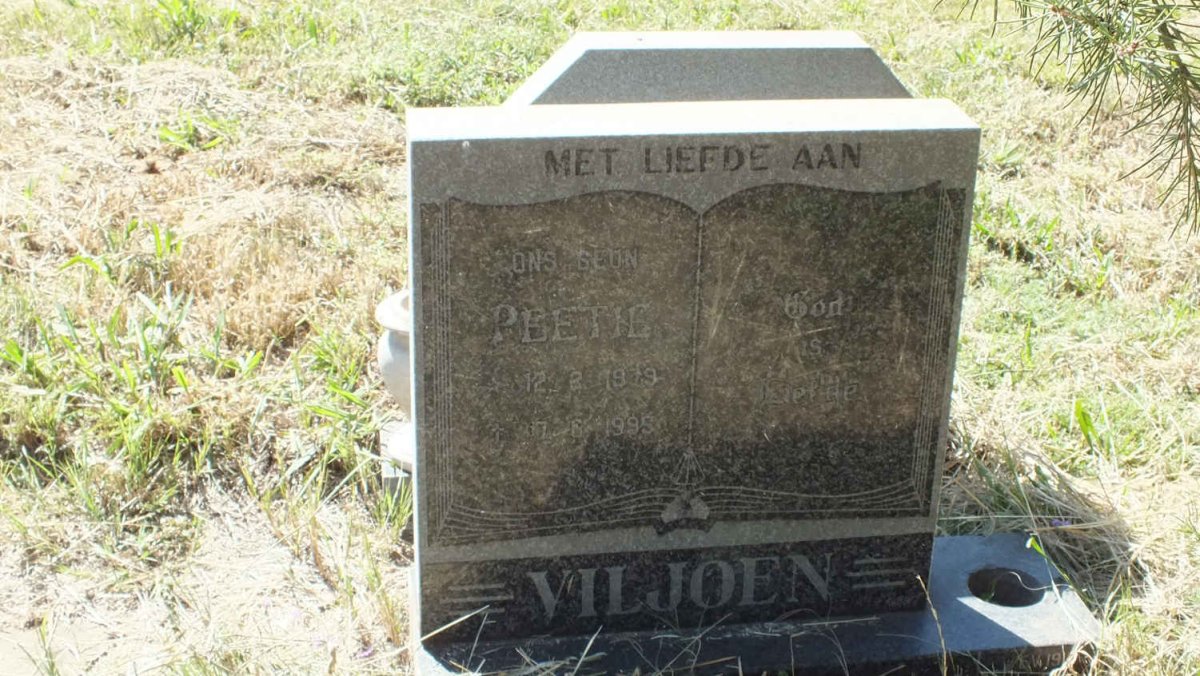 VILJOEN Peetie 1979-1995