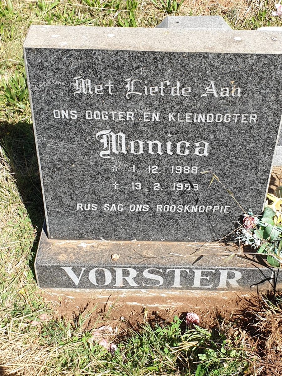 VORSTER Monica 1988-1993