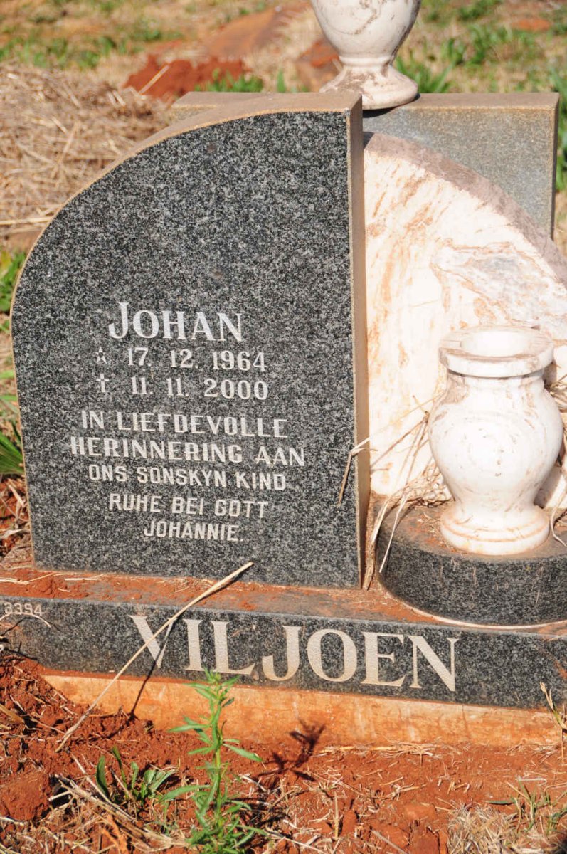 VILJOEN Johan 1964-2000