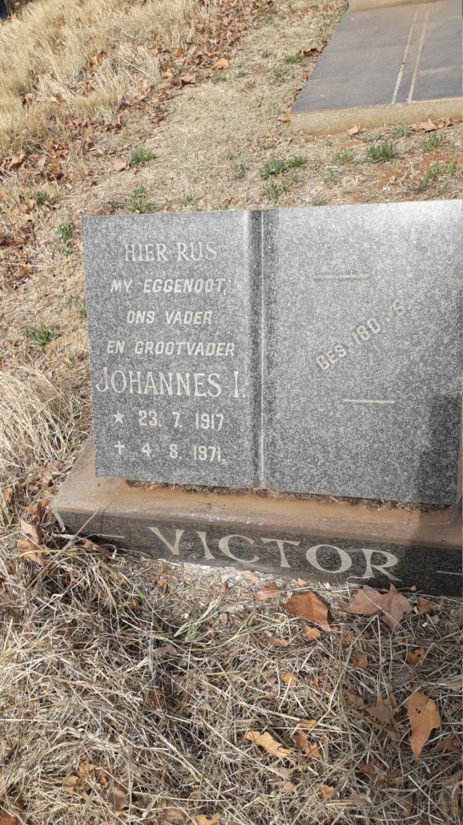 VICTOR Johannes I. 1917-1971