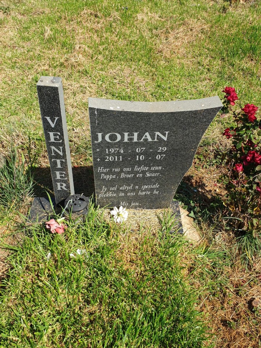 VENTER Johan 1974-2011