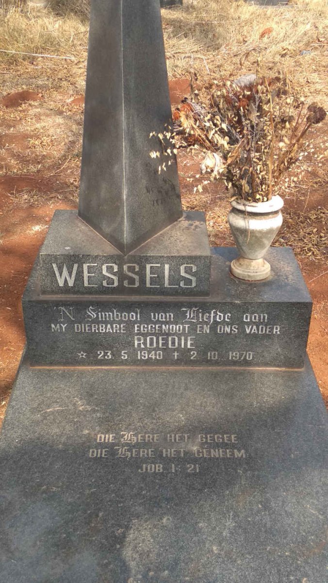 WESSELS Roedie 1940-1970