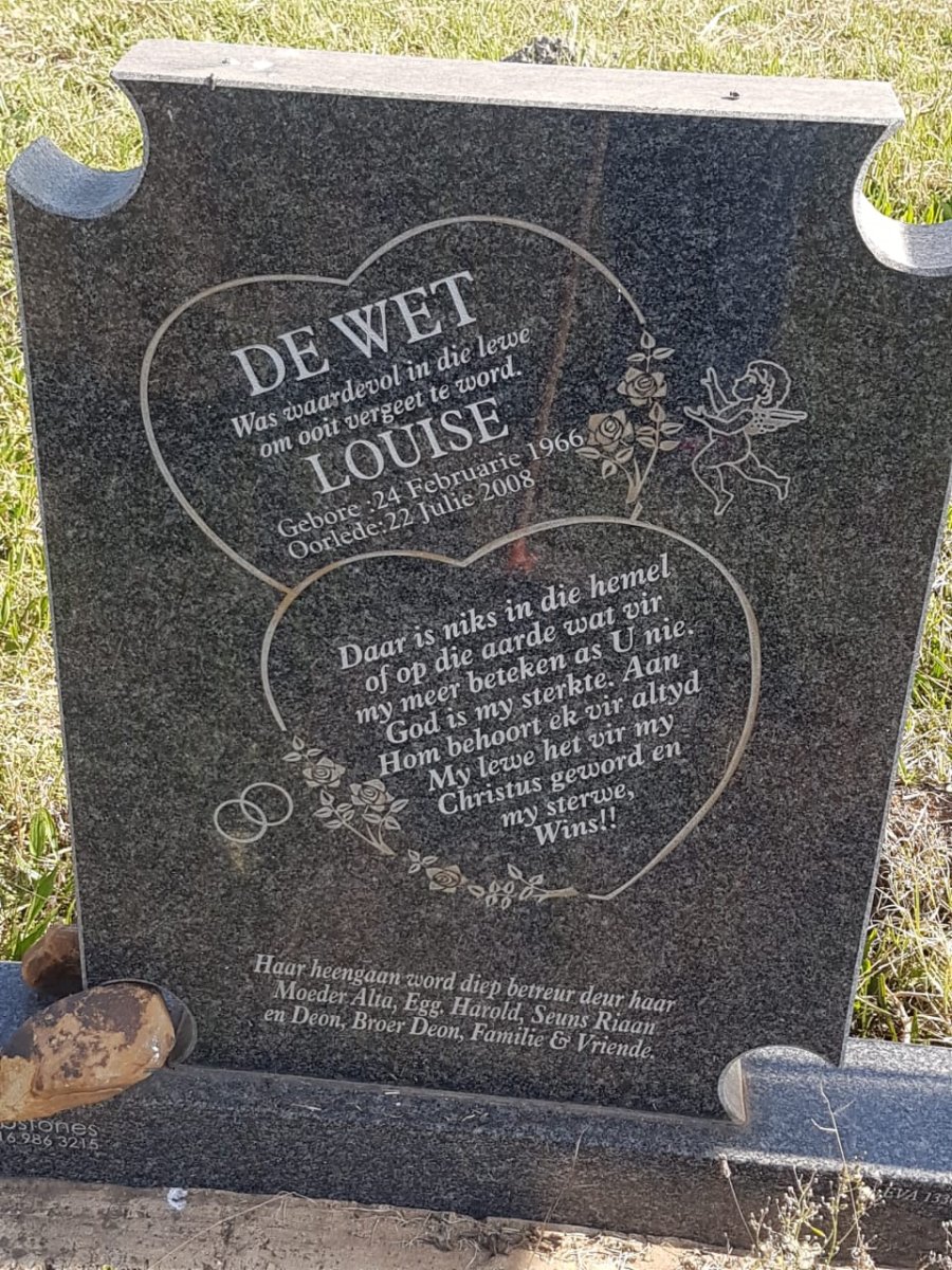 WET Louise, de 1966-2008