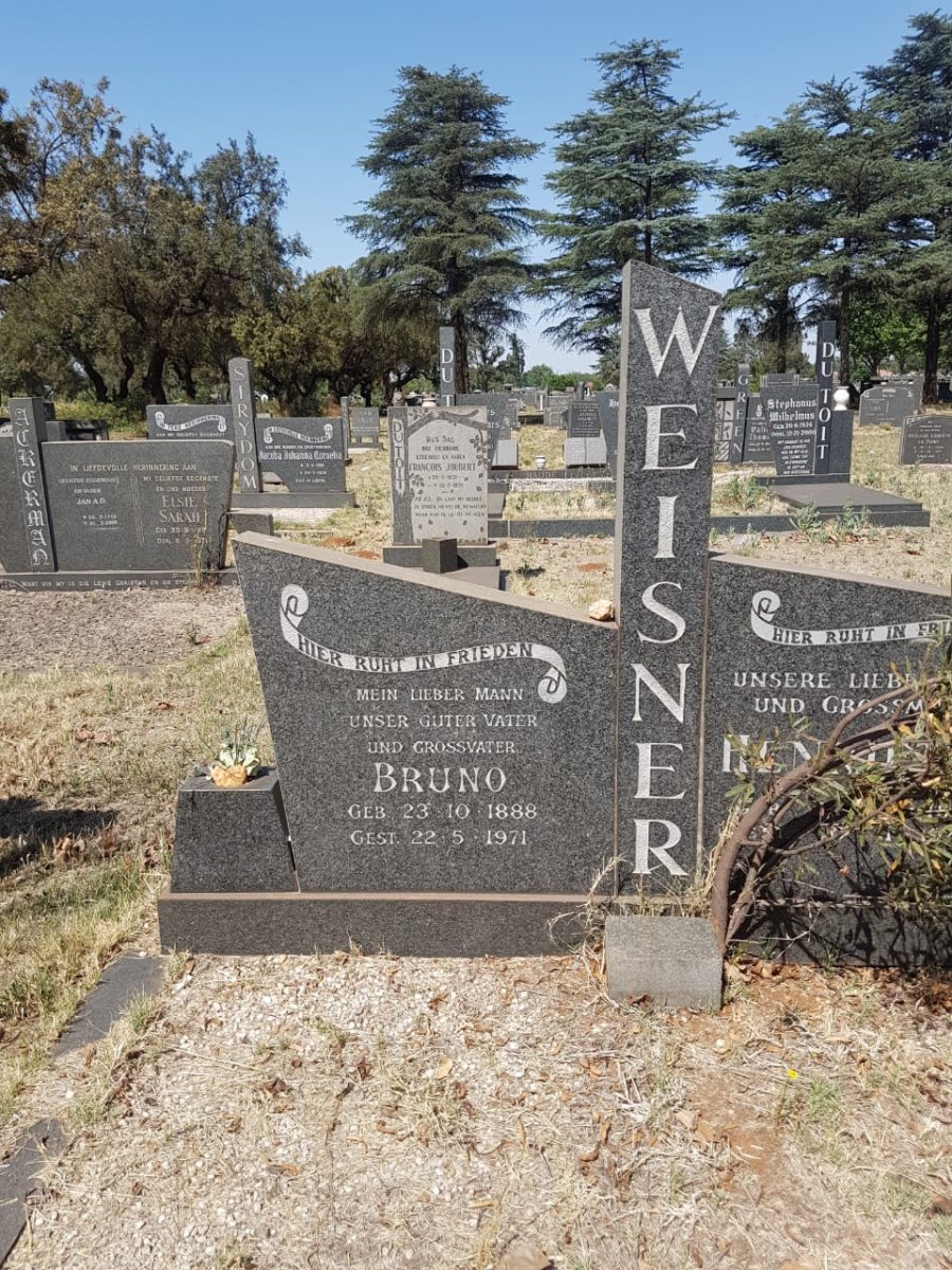 WEISNER Bruno 1888-1971