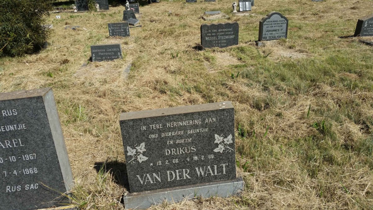 WALT Drikus, van der 1968-1968