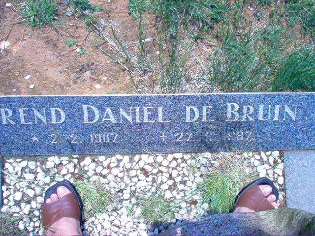 BRUIN  Barend Daniel, de 1907-1997