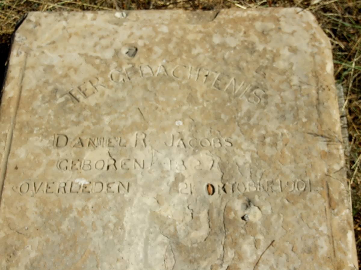 JACOBS Daniel R. 1827-1901
