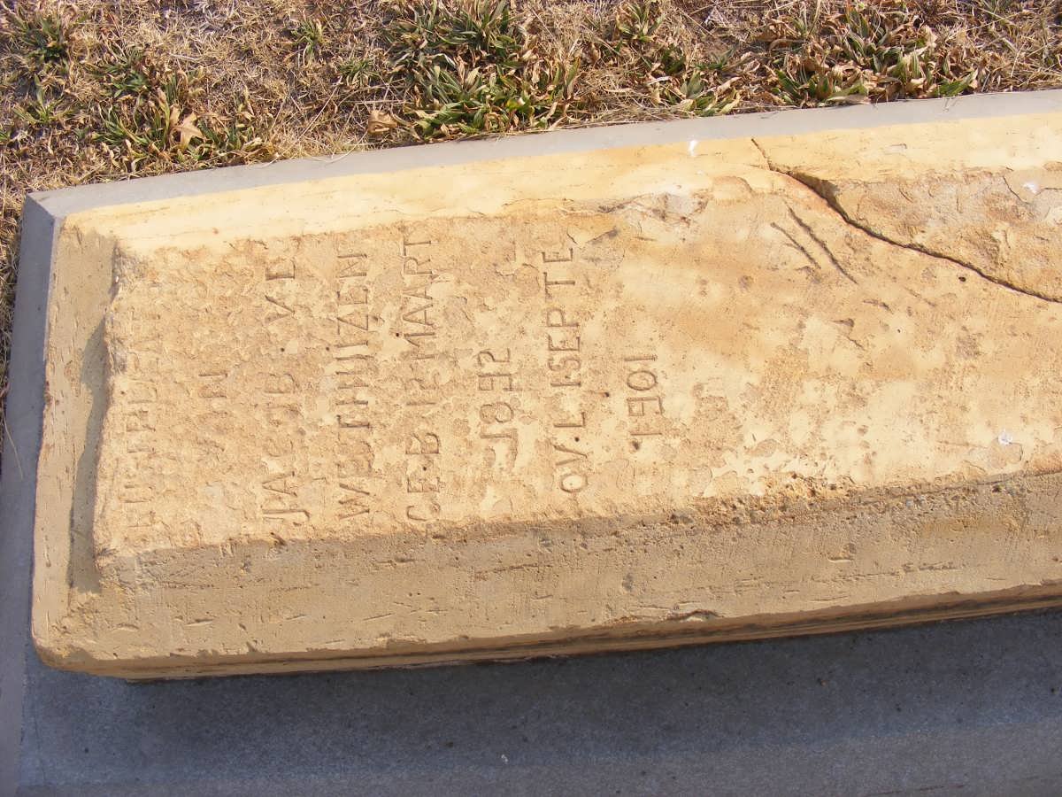 WESTHUIZEN Jacob, v.d. 1892-1901 _2