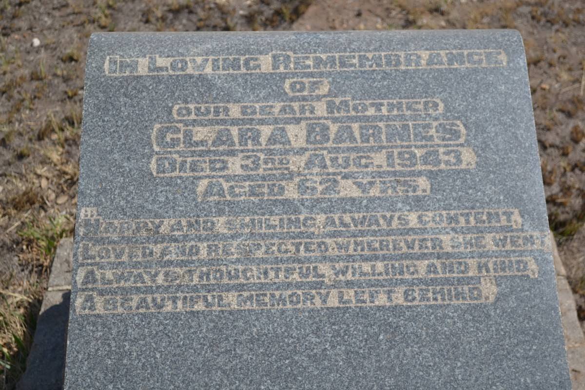 BARNES Clara -1943