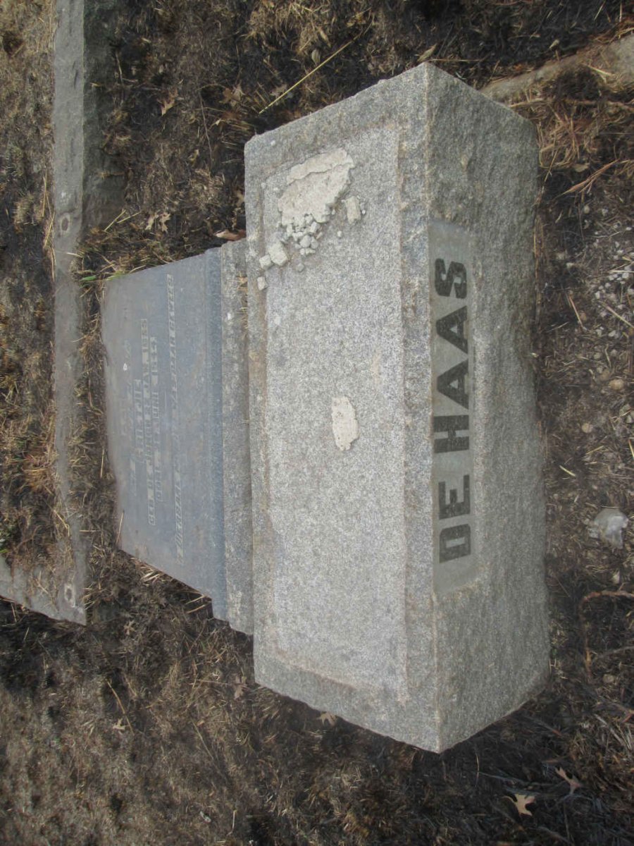 HAAS Grietjie, de nee DE JONGH 1855-1944