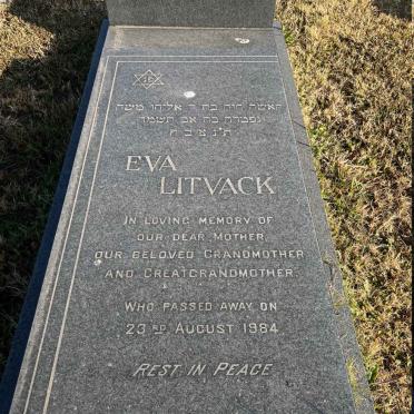 LITVACK Eva -1984