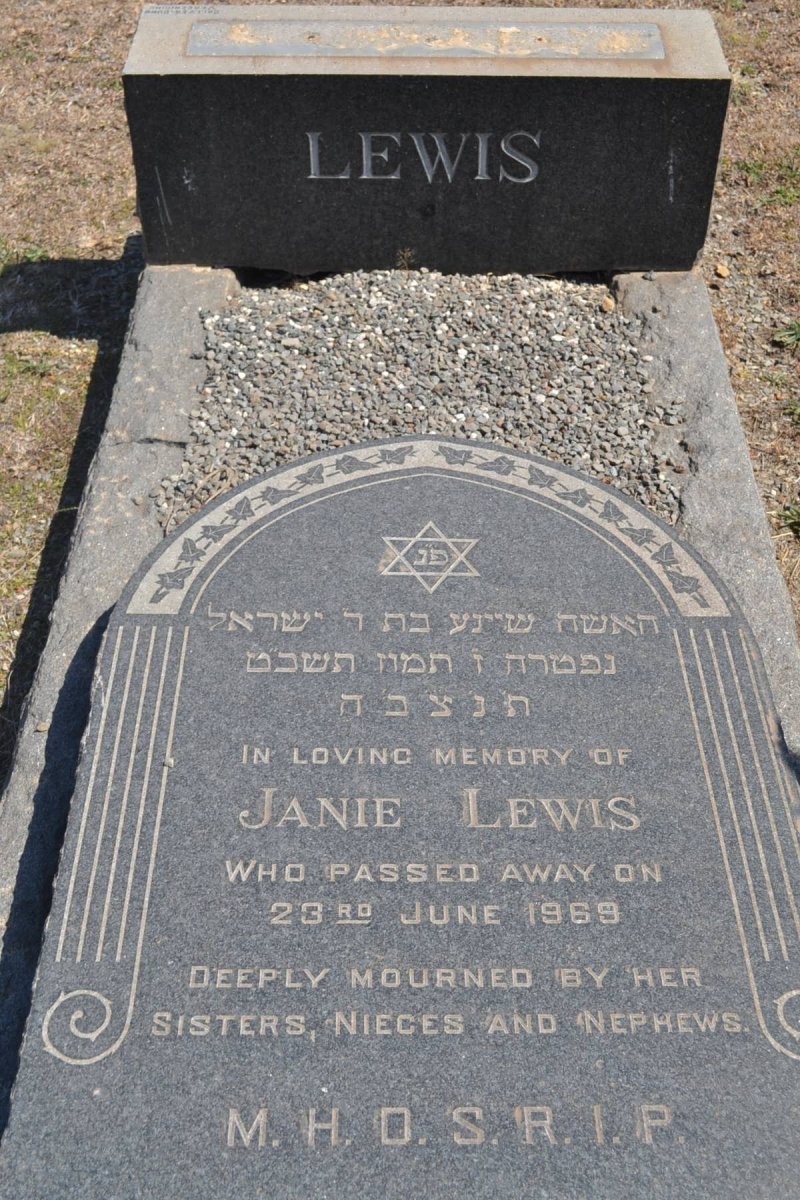LEWIS Janie -1969