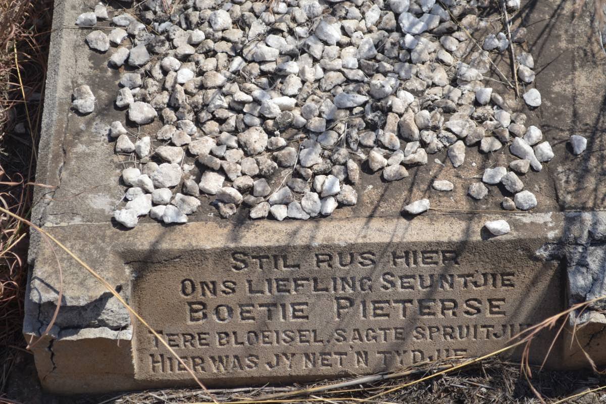 PIETERSE Boetie