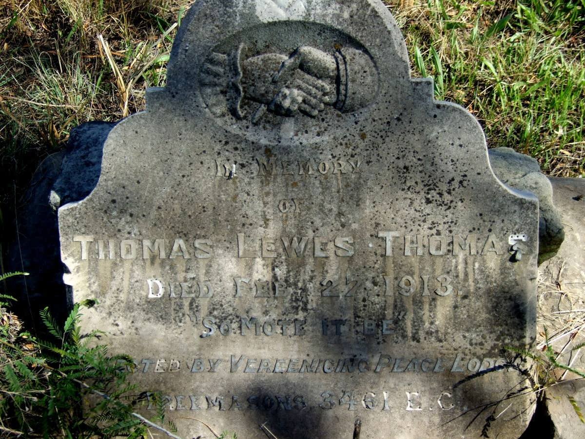 THOMAS Thomas Lewes -1913