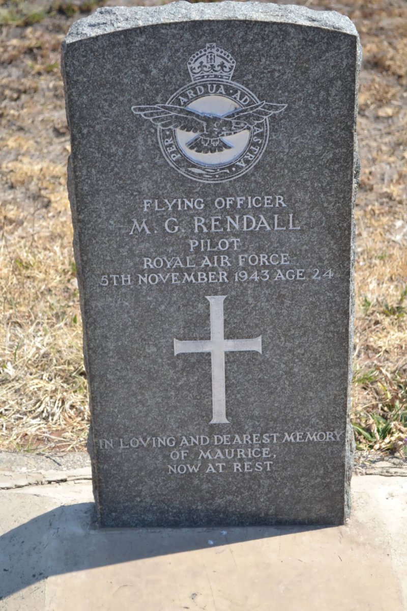 RENDALL Maurice G. -1943