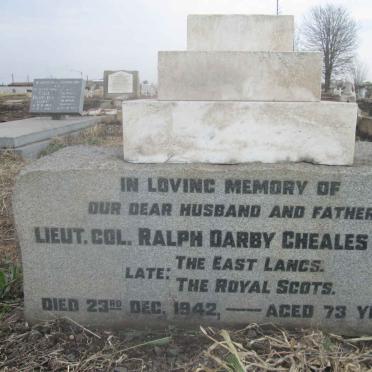 CHEALES Ralph Darby -1942