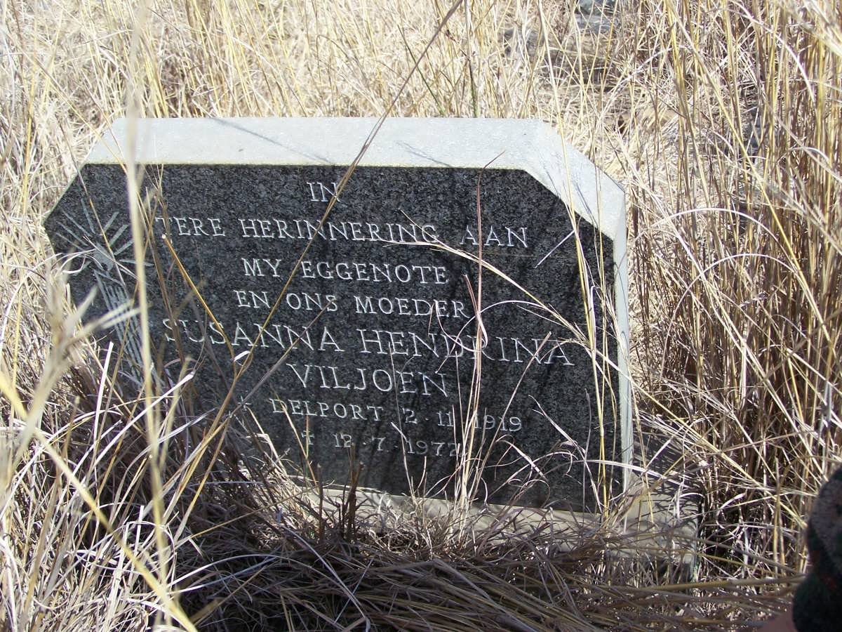 VILJOEN Susanna Hendrina nee DELPORT 1919-1977
