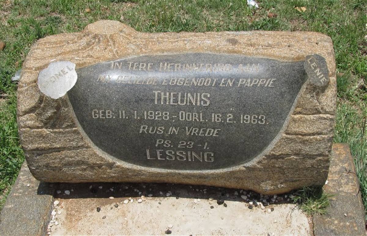 LESSING Theunis 1928-1963
