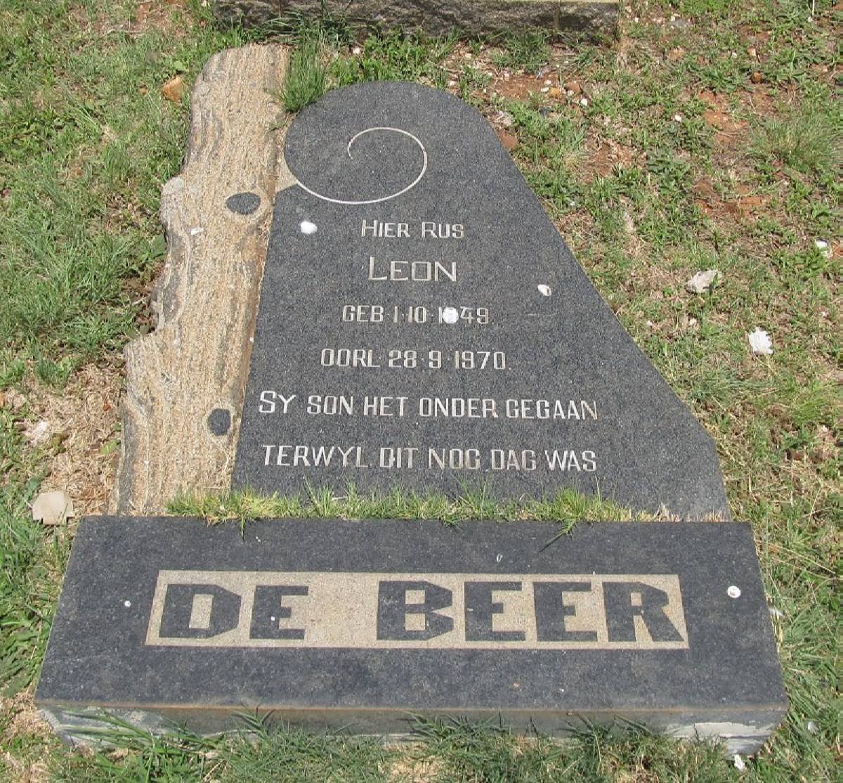 BEER Leon, de 1949-1970