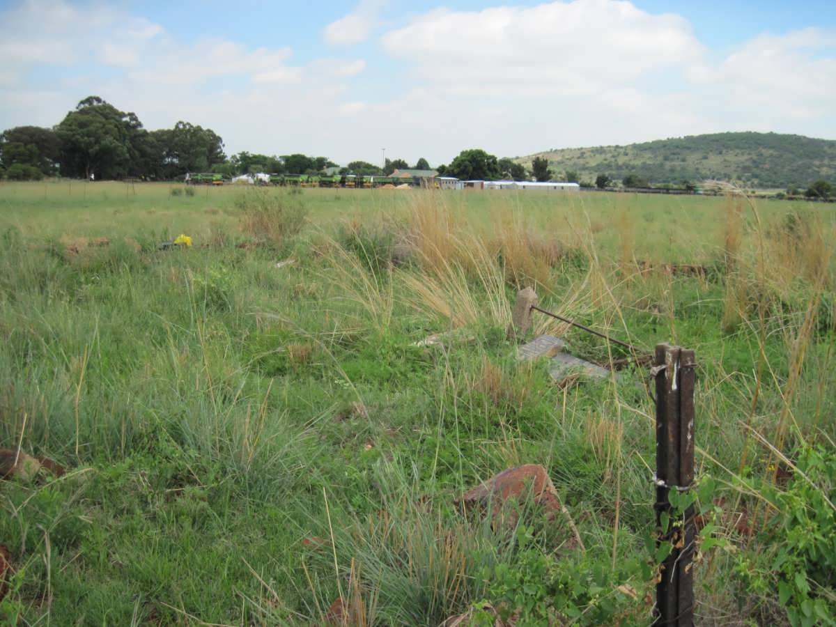 2. Remains of the fence of the cemetery