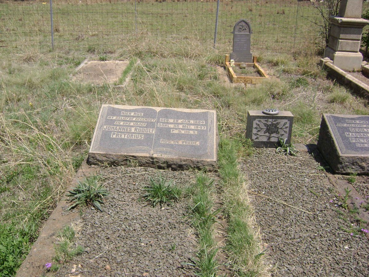 PRETORIUS Johannes Rudolf 1884-1947