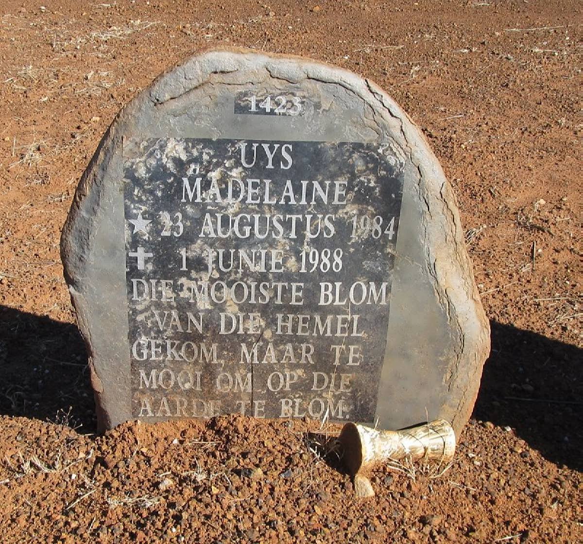 UYS Madelaine 1984-1988