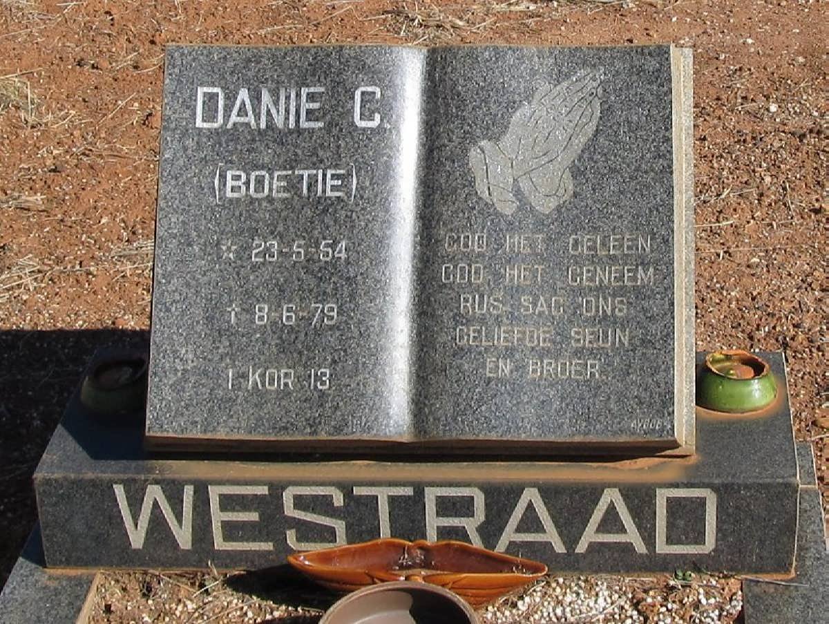 WESTRAAD Danie C. 1954-1979