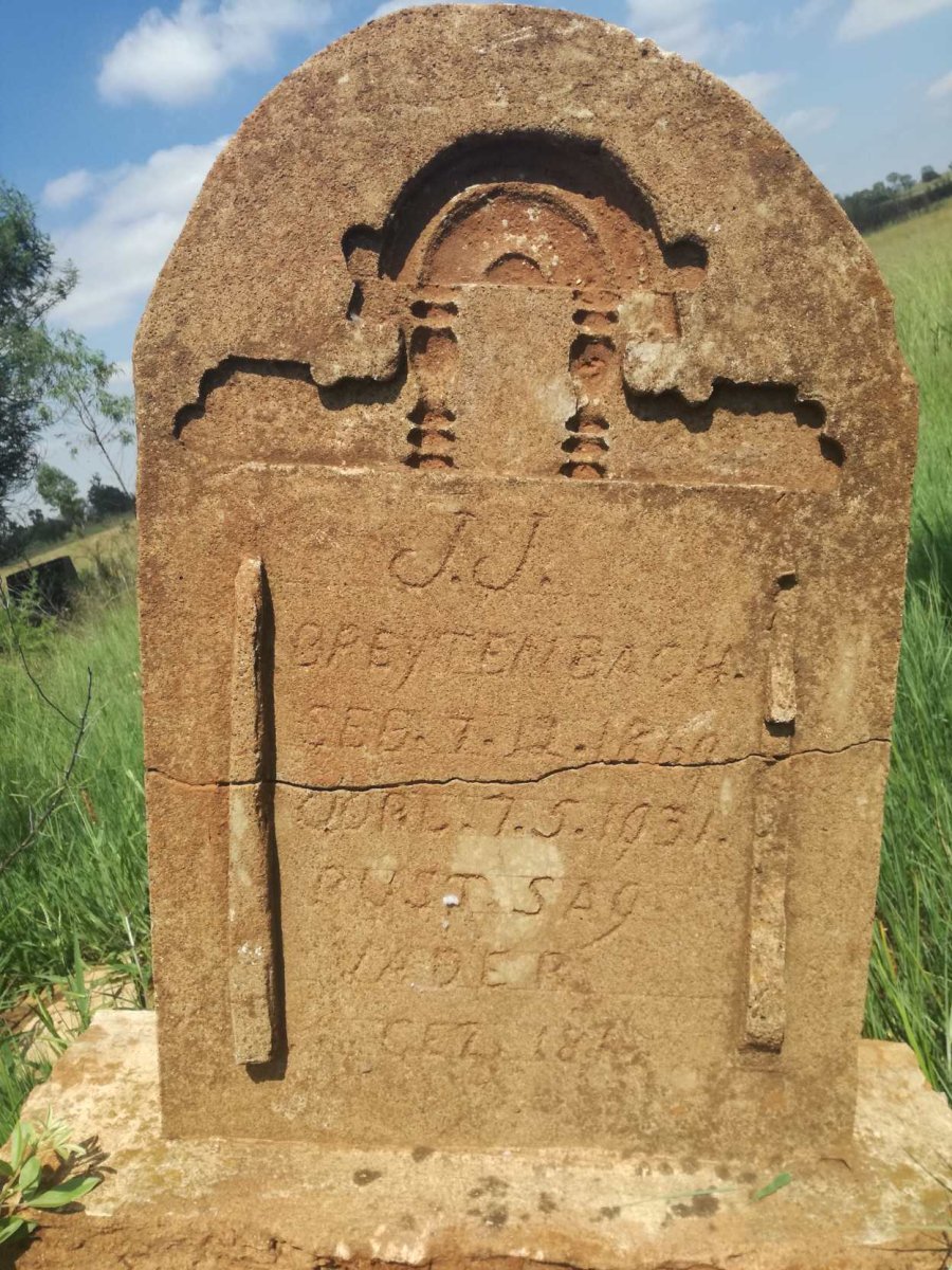 BREYTENBACH J.J. 1869-1931