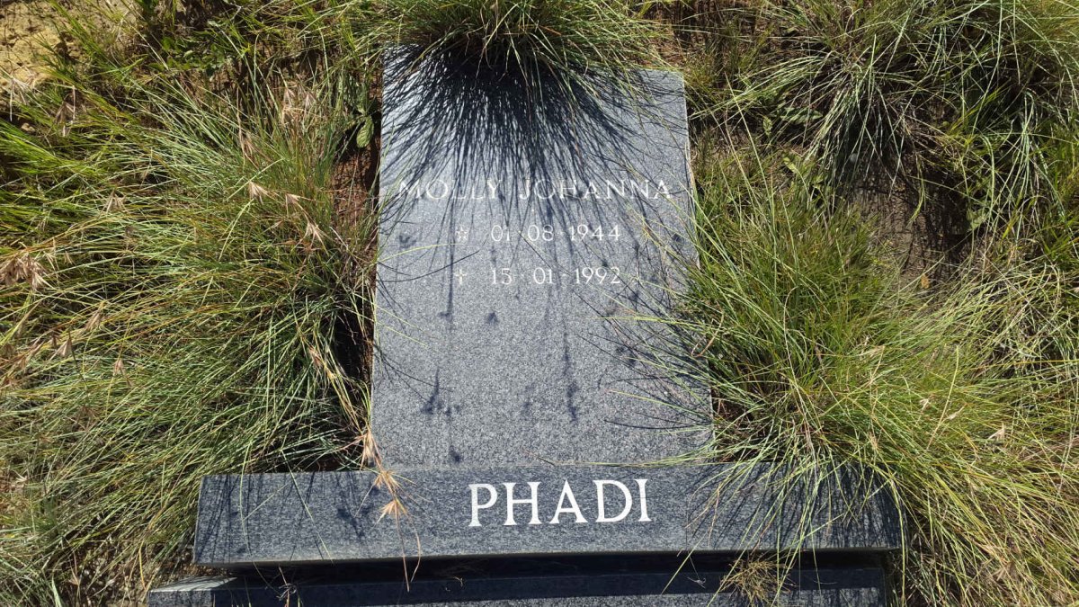 PHADI Molly Johanna 1944-1992